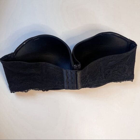 Torrid Curve Black Lace Strapless Bra Size 44F - Picture 2 of 7